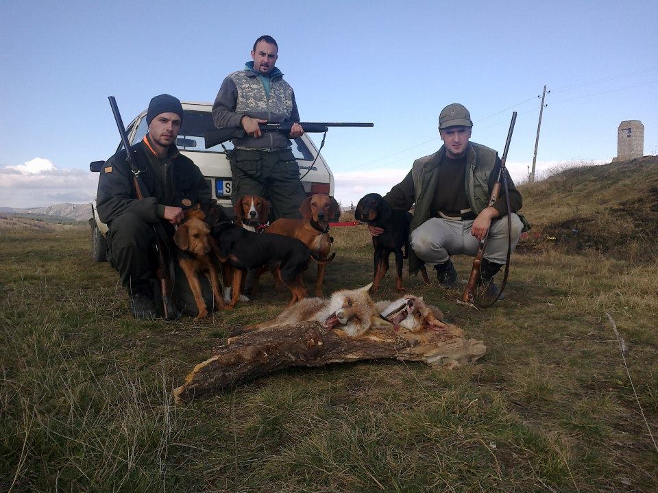 Lovačka sekcija Sjenica novembar 2013.